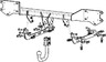 Фаркоп Witter для Land Rover Range Rover Sport II L494 2013-2022 (кроме Revere HSR). Быстросъемный крюк. Артикул R47Q