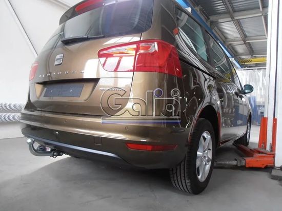 Фаркоп Galia оцинкованный для Seat Alhambra II 2/4WD 2010-2022. Артикул S100A