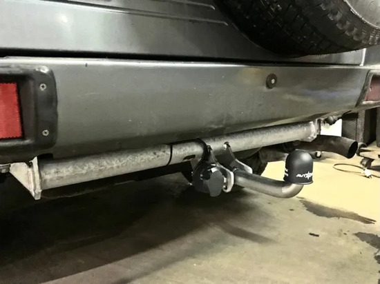 Фаркоп Galia оцинкованный для Toyota Land Cruiser Prado 90 1996-2002. Артикул T034A