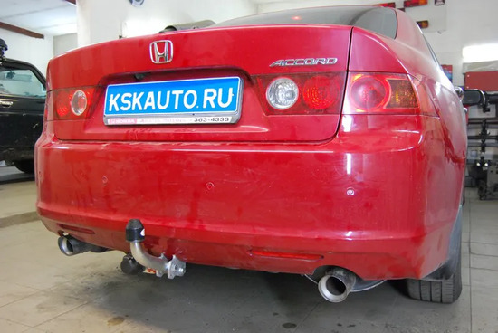 Фаркоп Galia оцинкованный для Honda Accord VII седан 2003-2008. Артикул H057A
