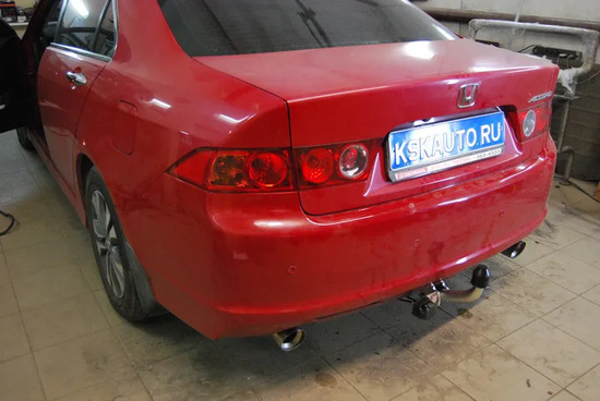 Фаркоп Galia оцинкованный для Honda Accord VII седан 2003-2008. Артикул H057A
