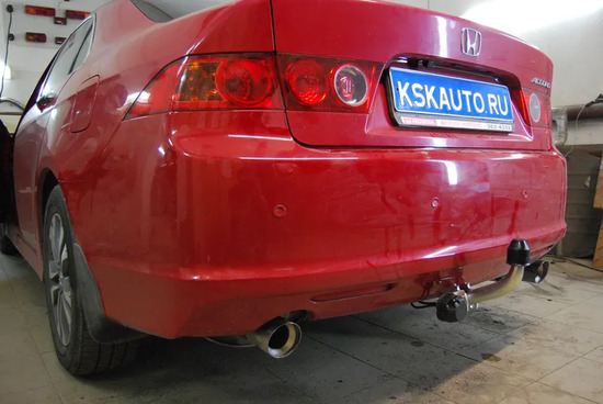 Фаркоп Galia оцинкованный для Honda Accord VII седан 2003-2008. Артикул H057A