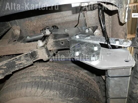 Фаркоп Galia оцинкованный для Mazda BT-50 II 2012-2022. Быстросъемный крюк. Артикул F126C