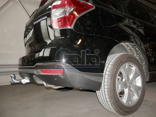 Фаркоп Galia оцинкованный для Subaru Forester IV 2013-2018. Быстросъемный крюк. Артикул S106C