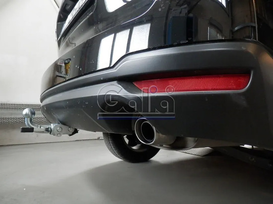 Фаркоп Galia оцинкованный для Subaru Forester IV 2013-2018. Быстросъемный крюк. Артикул S106C