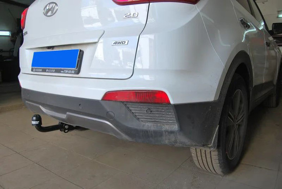 Фаркоп Лидер-Плюс для Hyundai Creta II 2021-2022. Артикул H227-A