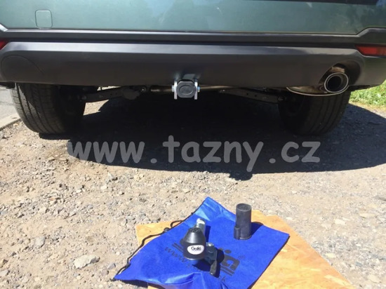 Фаркоп Galia оцинкованный для Subaru Forester IV 2013-2018. Быстросъемный крюк. Артикул S106C