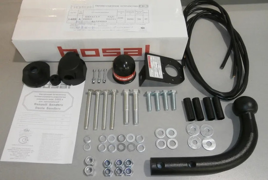 Фаркоп Oris (ранее Bosal) для Renault Sandero I хэтчбек 2008-2013. Артикул 1422-A