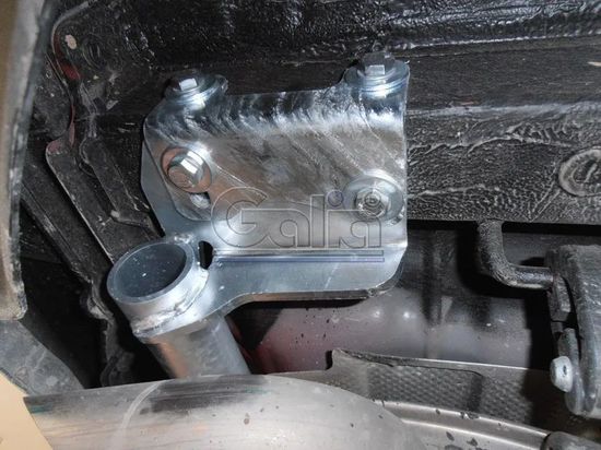 Фаркоп Galia оцинкованный для Kia Sportage III 2010-2016. Быстросъемный крюк. Артикул H083C