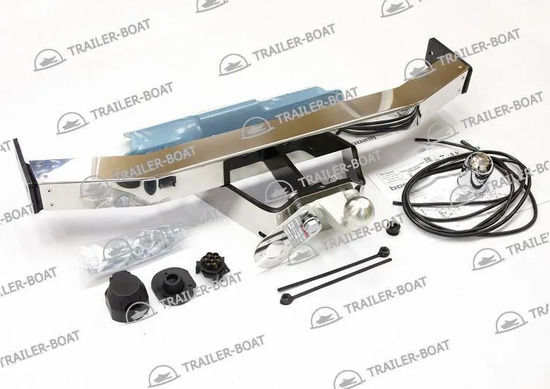 Фаркоп Oris (ранее Bosal) для Toyota Land Cruiser Prado 150 2009-2022 (с декор. пластиной). Фланцевое крепление. Артикул 3079-FL