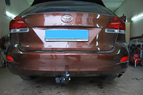 Фаркоп Лидер-Плюс для Toyota Venza I рестайлинг 2012-2015. Артикул T118-A