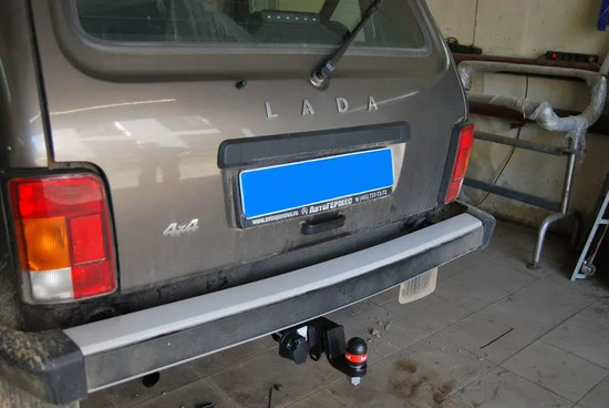 Фаркоп Oris (ранее Bosal) для Lada 4x4 2129 1995-2022. Артикул 1238-E