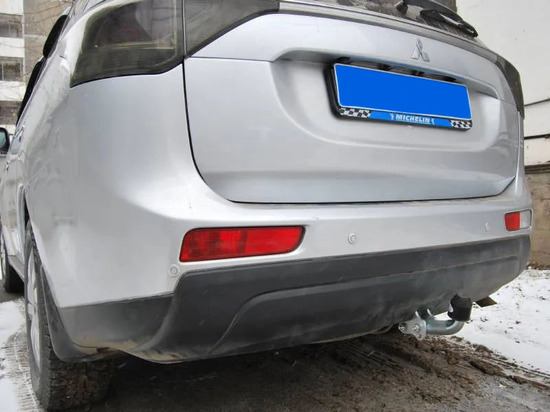 Фаркоп Galia оцинкованный для Mitsubishi Outlander III (не подходит на авто с полноразмерной запаской) 2012-2018. Артикул M126A