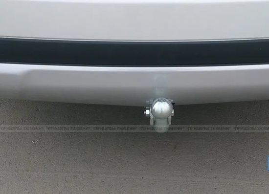Фаркоп Galia оцинкованный для Mitsubishi Outlander III (не подходит на авто с полноразмерной запаской) 2012-2018. Артикул M126A