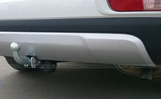 Фаркоп Galia оцинкованный для Mitsubishi Outlander III (не подходит на авто с полноразмерной запаской) 2012-2018. Артикул M126A