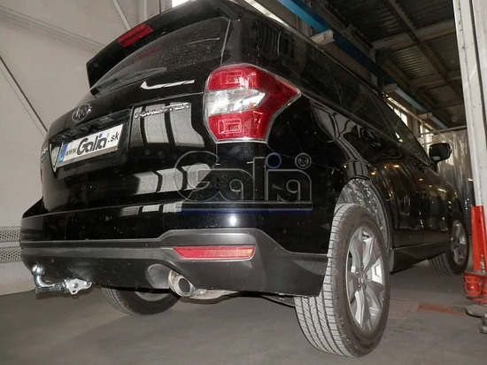 Фаркоп Galia оцинкованный для Subaru Forester IV 2013-2018. Быстросъемный крюк. Артикул S106C