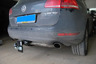 Фаркоп Westfalia балка под квадрат, без шара для Volkswagen Touareg I (c зап. колесом) 2002-2010. Артикул 321641600001