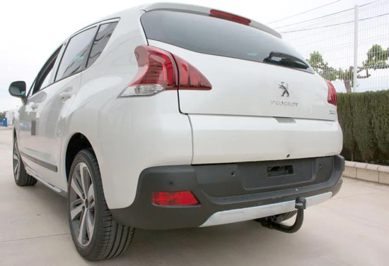Фаркоп Aragon (быстросъемный крюк, вертикальное крепление) для Peugeot 3008 I 2009-2016.. Артикул E4723AV