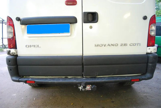 Фаркоп Galia оцинкованный для Opel Movano A 1998-2010. Артикул N047A