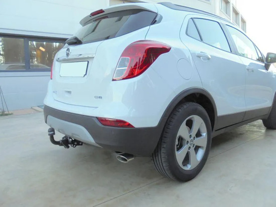 Фаркоп Aragon (быстросъемный крюк, горизонтальное крепление) для Chevrolet Tracker II 2013-2022.. Артикул E4524AS