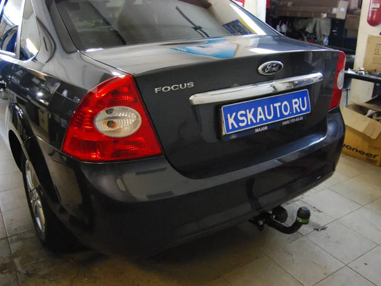 Фаркоп Лидер-Плюс для Ford Focus III седан 2011-2019. Артикул F102-A