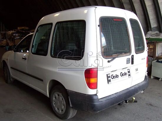 Фаркоп Galia оцинкованный для Volkswagen Caddy 1995-2004. Артикул S064A