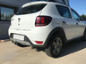 Фаркоп Aragon (быстросъемный крюк, горизонтальное крепление) для Renault Sandero Stepway II 2014-2022. Артикул E1302BS