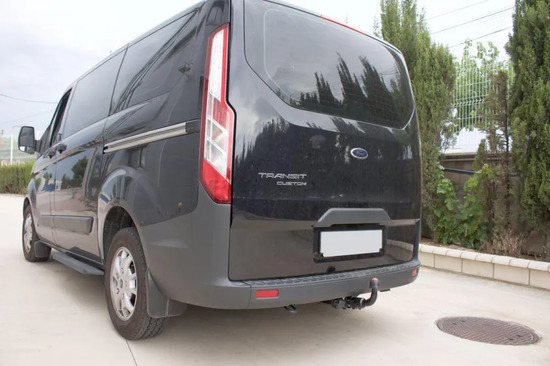 Фаркоп Aragon (быстросъемный крюк, горизонтальное крепление) для Ford Tourneo Custom II 2013-2022.. Артикул E2022AS
