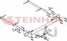 Фаркоп Steinhof для Mercedes-Benz C-Класс C204 (купе) 2011-2015. Артикул M-150