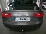 Фаркоп Galia оцинкованный для Audi A6 С7 Allroad 2012-2019. Быстросъемный крюк. Артикул A049C