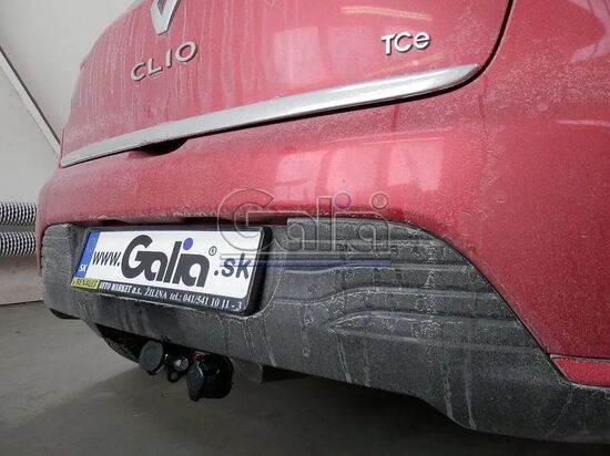 Фаркоп Galia оцинкованный для Renault Clio III хэтчбек 2005-2012. Быстросъемный крюк. Артикул R080C