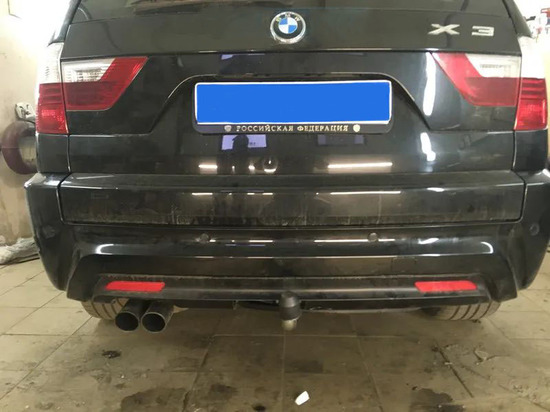 Фаркоп Galia оцинкованный для BMW X3 E83 2004-2010. Артикул B014A