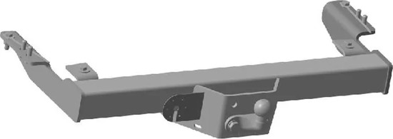 Фаркоп Oris (ранее Bosal) для Toyota Land Cruiser Prado 90 1996-2002. Фланцевое крепление. Артикул 3022-F