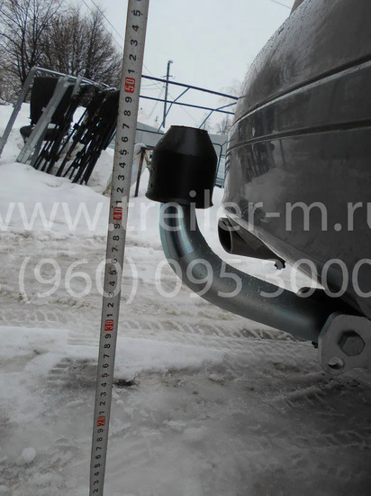 Фаркоп Galia оцинкованный для Mercedes-Benz C-Класс W204, S204 седан, универсал 2007-2013. Артикул M125A