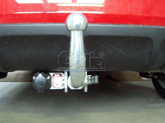 Фаркоп Galia оцинкованный для Kia Rio II хэтчбек 5-дв. 2005-2011. Быстросъемный крюк. Артикул K033C
