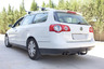 Фаркоп Aragon (быстросъемный крюк, горизонтальное крепление) для Volkswagen Passat B6 седан, универсал (вкл. 4x4) 2005-2010.. Артикул E6702DS