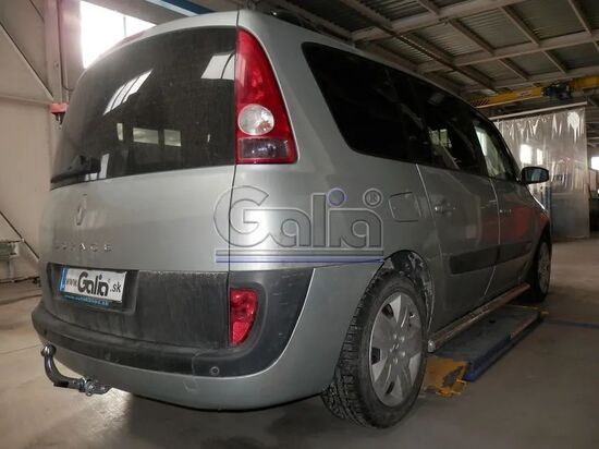Фаркоп Galia оцинкованный для Renault Espace IV (вкл. Grand) 2002-2014. Быстросъемный крюк. Артикул R079C