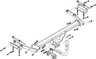 Фаркоп Steinhof для Nissan Juke 2WD 2010-2014. Артикул N-020