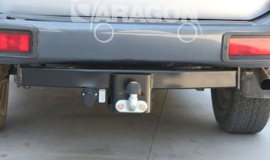 Фаркоп Aragon для Mitsubishi Pajero Sport I 5-дв. 1998-2008. Фланцевое крепление. Артикул E4203AC