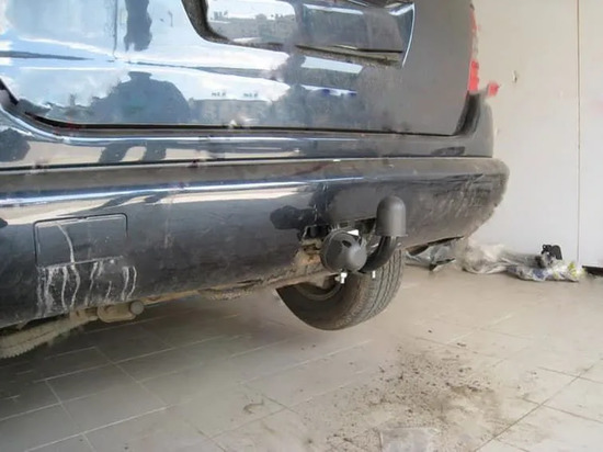 Фаркоп Oris (ранее Bosal) для Mercedes-Benz M-Класс (ML) W163 1998-2005. Сварной крюк. Артикул 2216-H