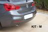 Фаркоп Aragon (быстросъемный крюк, вертикальное крепление) для BMW 1-серия F20/F21 (вкл. М1) 2011-2019. Артикул E0804CV