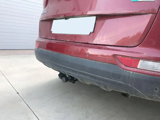 Фаркоп Aragon (быстросъемный крюк, горизонтальное крепление) для Hyundai Tucson III до рестайлинга 2015-2018. Артикул E2502BS
