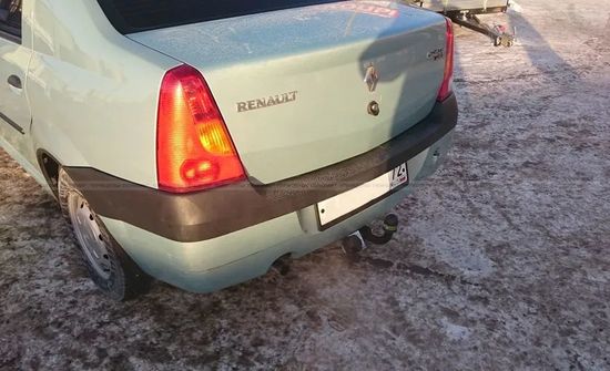 Фаркоп Лидер-Плюс для Renault Sandero Stepway II 2014-2022. Артикул R114-A