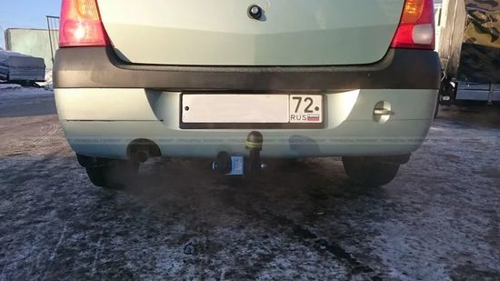 Фаркоп Лидер-Плюс для Renault Sandero Stepway II 2014-2022. Артикул R114-A
