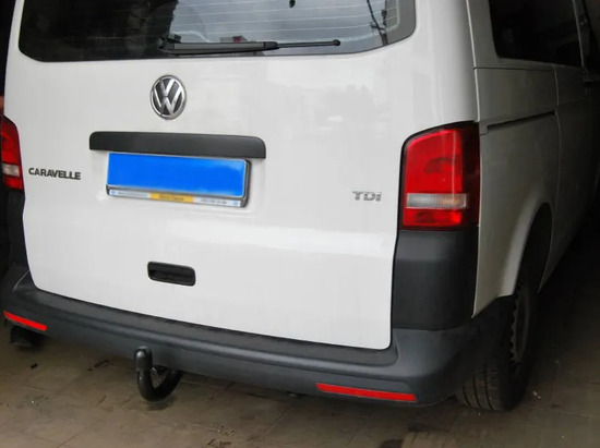 Фаркоп Westfalia с электрикой 13-контактов для Volkswagen Caravelle T5 Минивэн (вкл. 4-Motion; искл. Rockton) 2009-2015. Артикул 321650900113