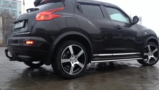 Фаркоп Лидер-Плюс для Nissan Juke I (передний привод) 2010-2014. Артикул N116-A