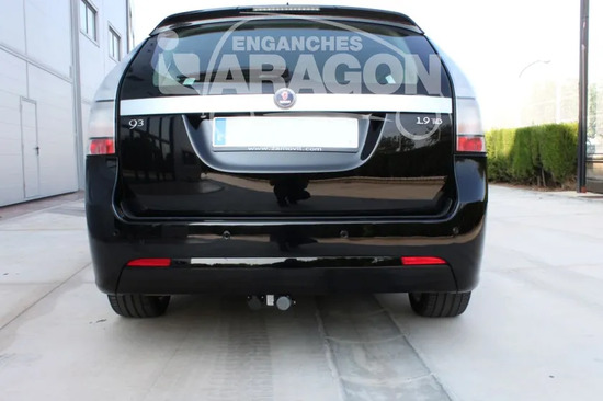 Фаркоп Aragon (быстросъемный крюк, горизонтальное крепление) для Saab 9-3 II универсал 2002-2012.. Артикул E5500BS