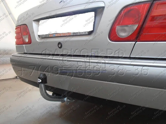 Фаркоп Galia оцинкованный для Mercedes-Benz E-Class w210 седан 1995-2002. Быстросъемный крюк. Артикул M026C