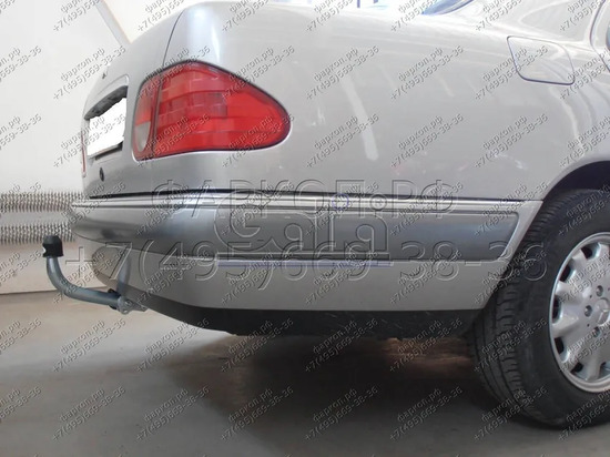 Фаркоп Galia оцинкованный для Mercedes-Benz E-Class w210 седан 1995-2002. Быстросъемный крюк. Артикул M026C