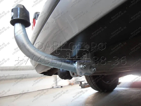 Фаркоп Galia оцинкованный для Mercedes-Benz E-Class w210 седан 1995-2002. Быстросъемный крюк. Артикул M026C